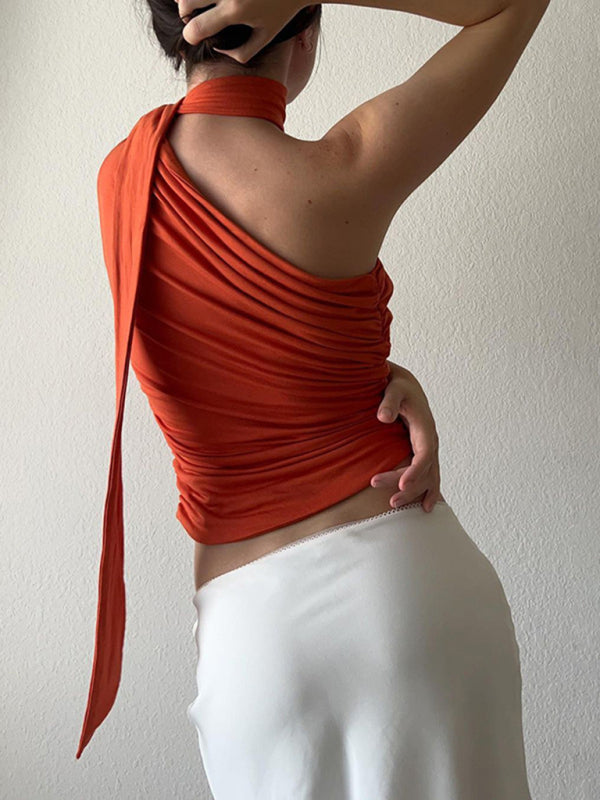 Dyllan Asymmetric Top - Amber