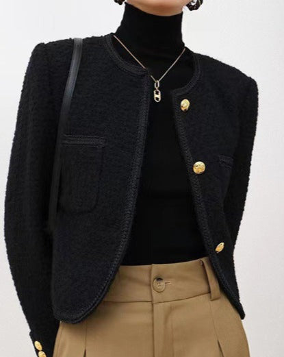 Sidni Retro Blazer - Black
