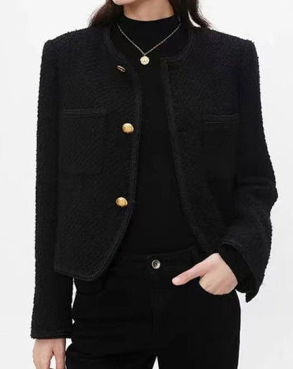 Sidni Retro Blazer - Black