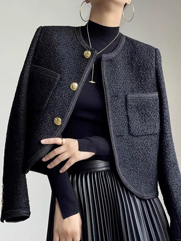 Sidni Retro Blazer - Black