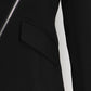 Rumi Metal Detail Blazer - Black
