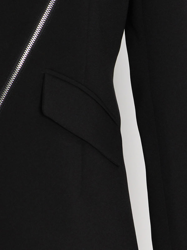 Rumi Metal Detail Blazer - Black