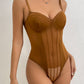 Everli Mesh Bodysuit - Tan