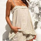 Syler Fringe Getaway Set - Taupe