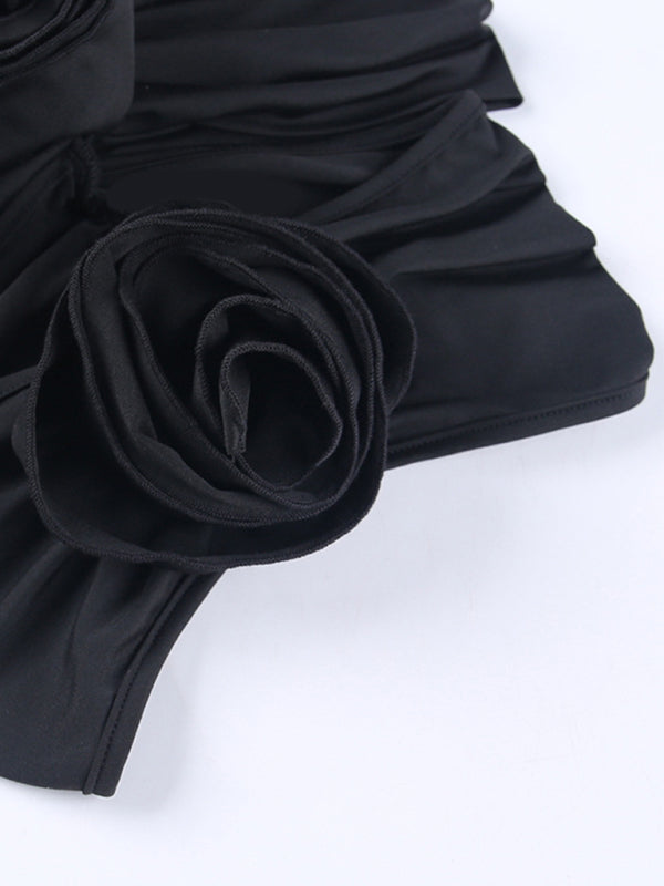 Teagan Romance Top - Black
