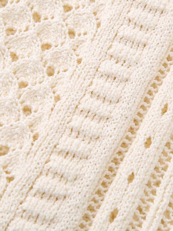Zabella Knit Top - White